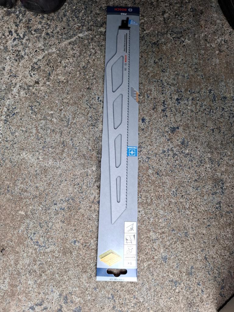 Bosch PRO Reciprozaagblad S2013AWP voor isolatiemateriaal, 70 mm of meer, Nieuw, Ophalen of Verzenden, Reciprozaag