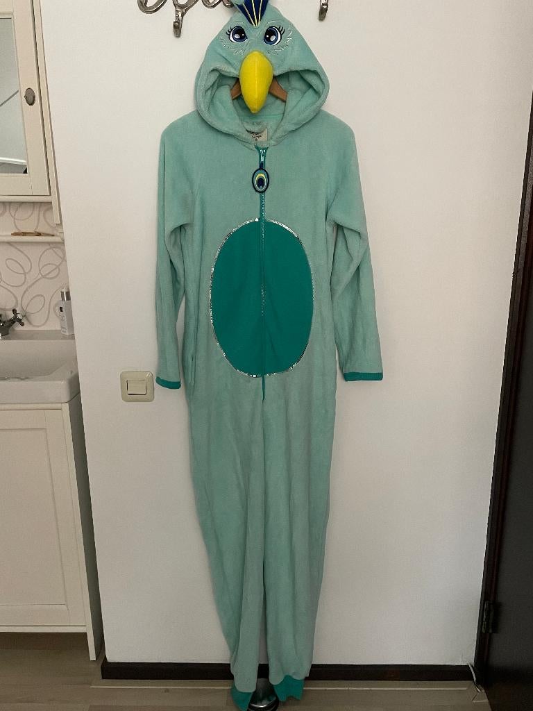 Onesie XS pauw, Ophalen of Verzenden, Gebruikt, Jongen of Meisje