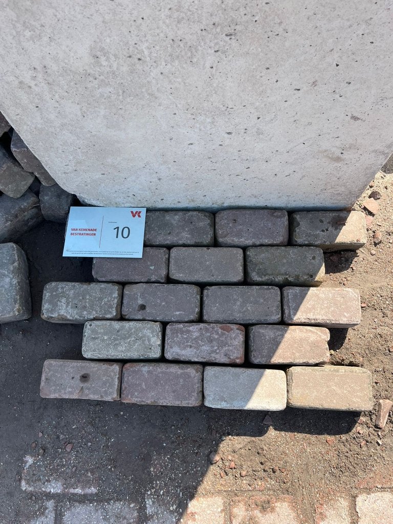 gebruikt oud gebakken klinkerkeien rood paars, Tuin en Terras, Ophalen of Verzenden, Gebruikt, Keramiek, Klinkers