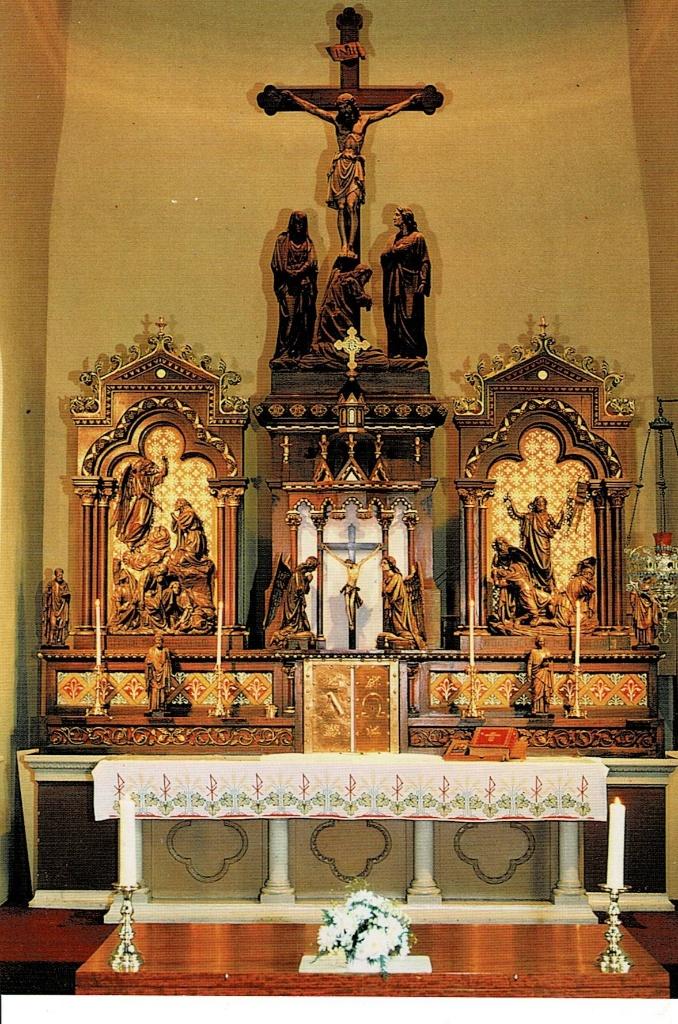 Loenen, interieur Parochiekerk H. Antonius-Abt, Ophalen of Verzenden, Ongelopen, Gelderland