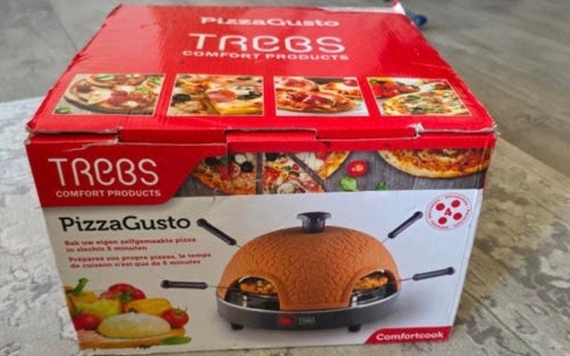 Trebbs  Pizzaoven - Zo goed als nieuw, Ophalen, Zo goed als nieuw, Overige merken, Pizzaoven