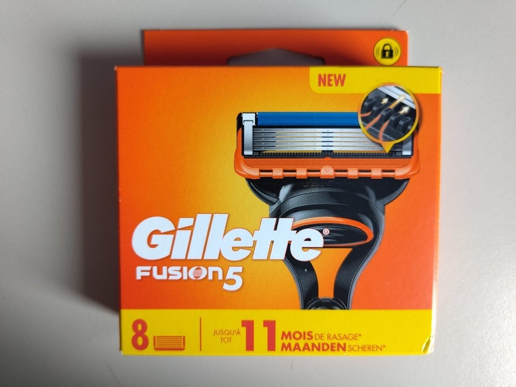 Gillette Fusion5 scheermesjes (navul), Ophalen of Verzenden, Nieuw, Gehele gezicht, Verzorging
