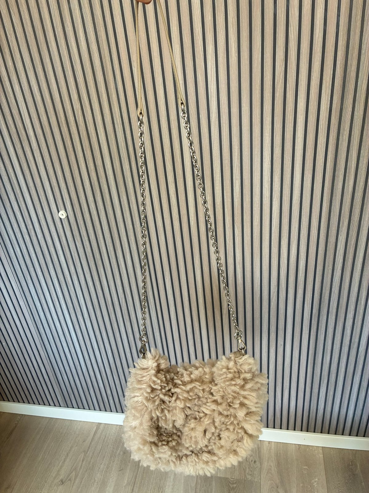 Weekend Max Mara Pasticcino tas - Zo goed als nieuw, Ophalen of Verzenden, Zo goed als nieuw, Beige, Schoudertasje