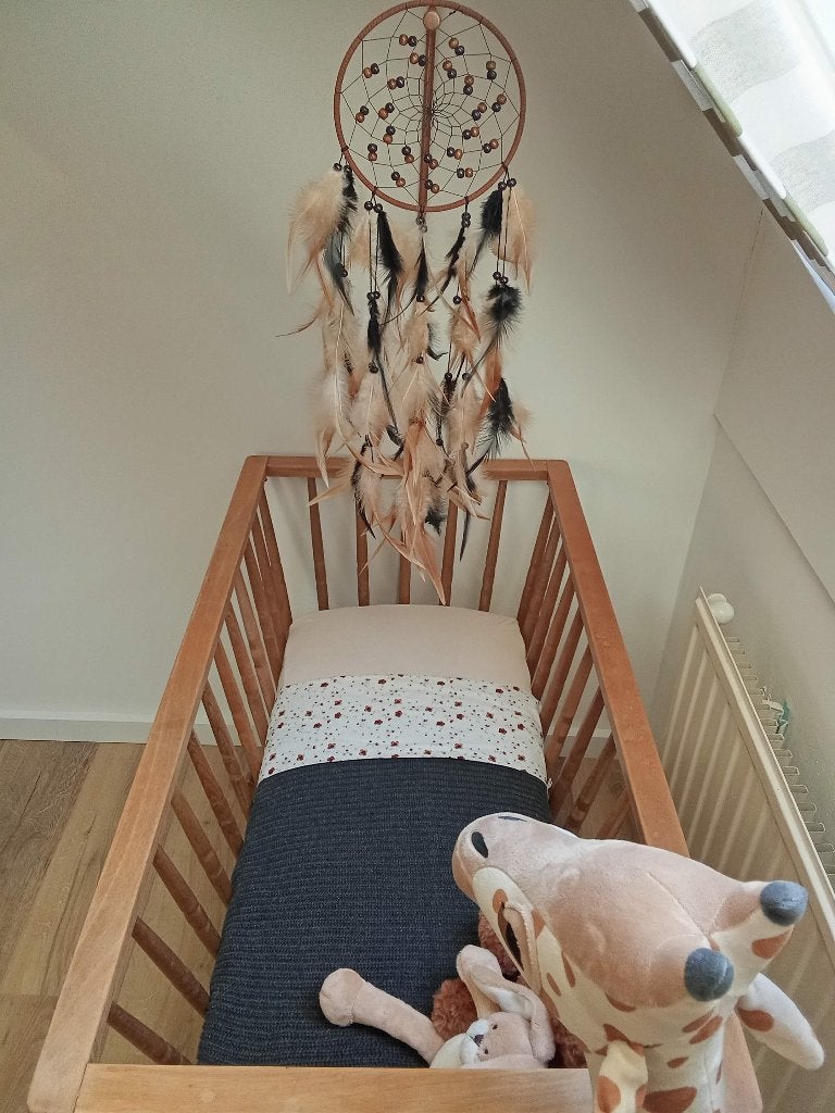 Vintage oude houten wieg incl. Beddengoed, Kinderen en Baby's, Ophalen, Gebruikt, Wieg