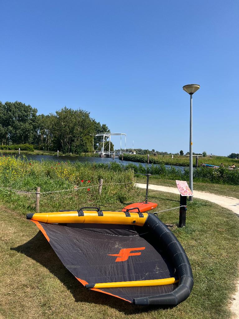 F-one spullen, Watersport en Boten, Wingsurfen, Ophalen, Gebruikt, Wingsurf-wing