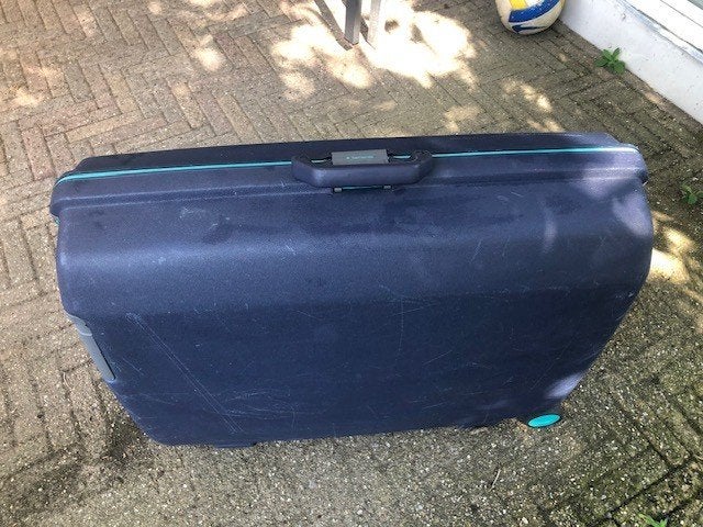 Stevige Samsonite Hardschaal Koffer (65x55x20) – ca. 65L, Sieraden, Tassen en Uiterlijk, Gebruikt, Hard kunststof, 45 tot 55 cm
