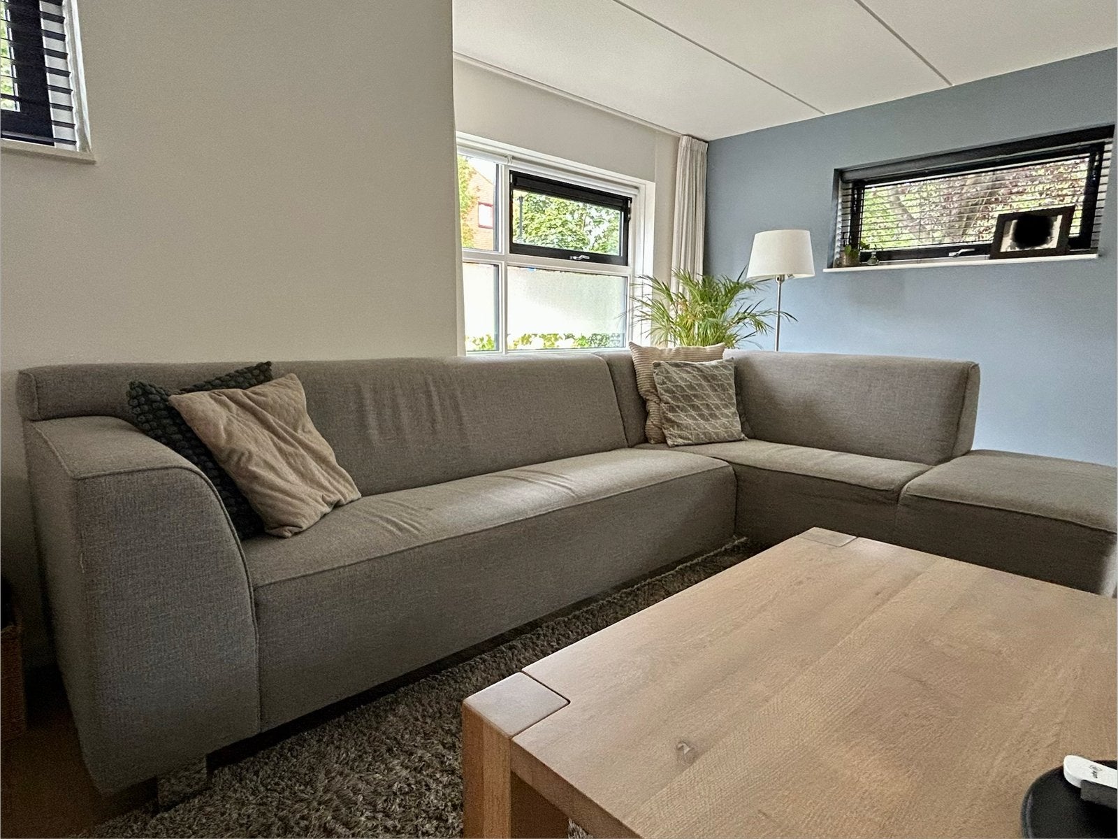Eijerkamp hoekbank (gratis), Ophalen, 250 tot 300 cm, Gebruikt, Hoekbank