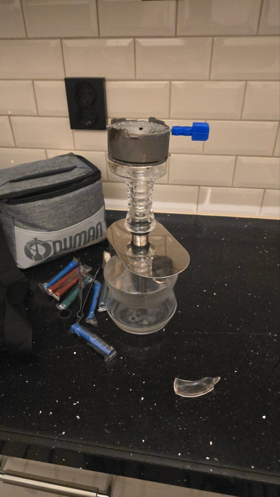 Draagbare Shisha, Ophalen of Verzenden, Gebruikt, (Water)pijp