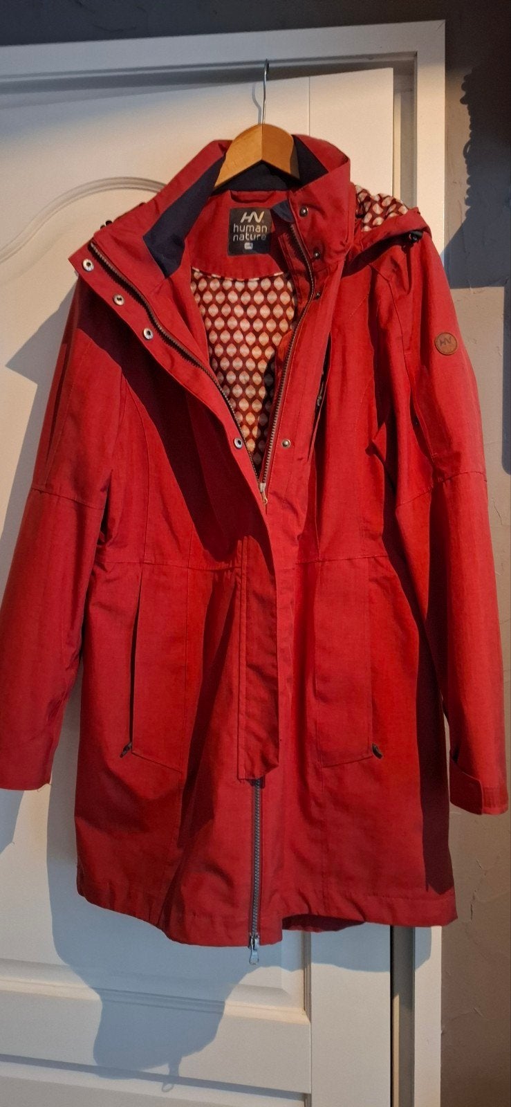 Human Nature Jas Rood Maat 3XL, Kleding | Dames, Ophalen, Maat 46/48 (XL) of groter, Zo goed als nieuw, Human Nature