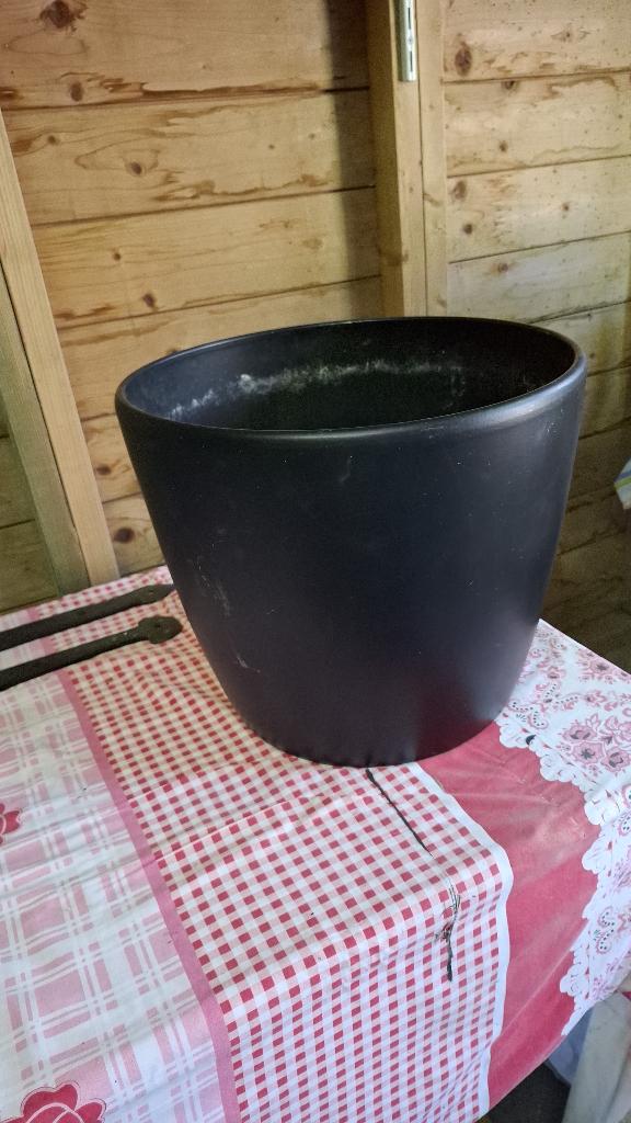 Grote bloempot, Ophalen, Gebruikt, 40 cm of meer, Rond