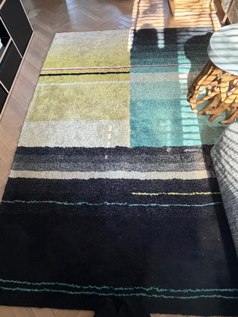 Wollen vloerkleed HAY, 150 tot 200 cm, 200 cm of meer, Ophalen of Verzenden, Zo goed als nieuw