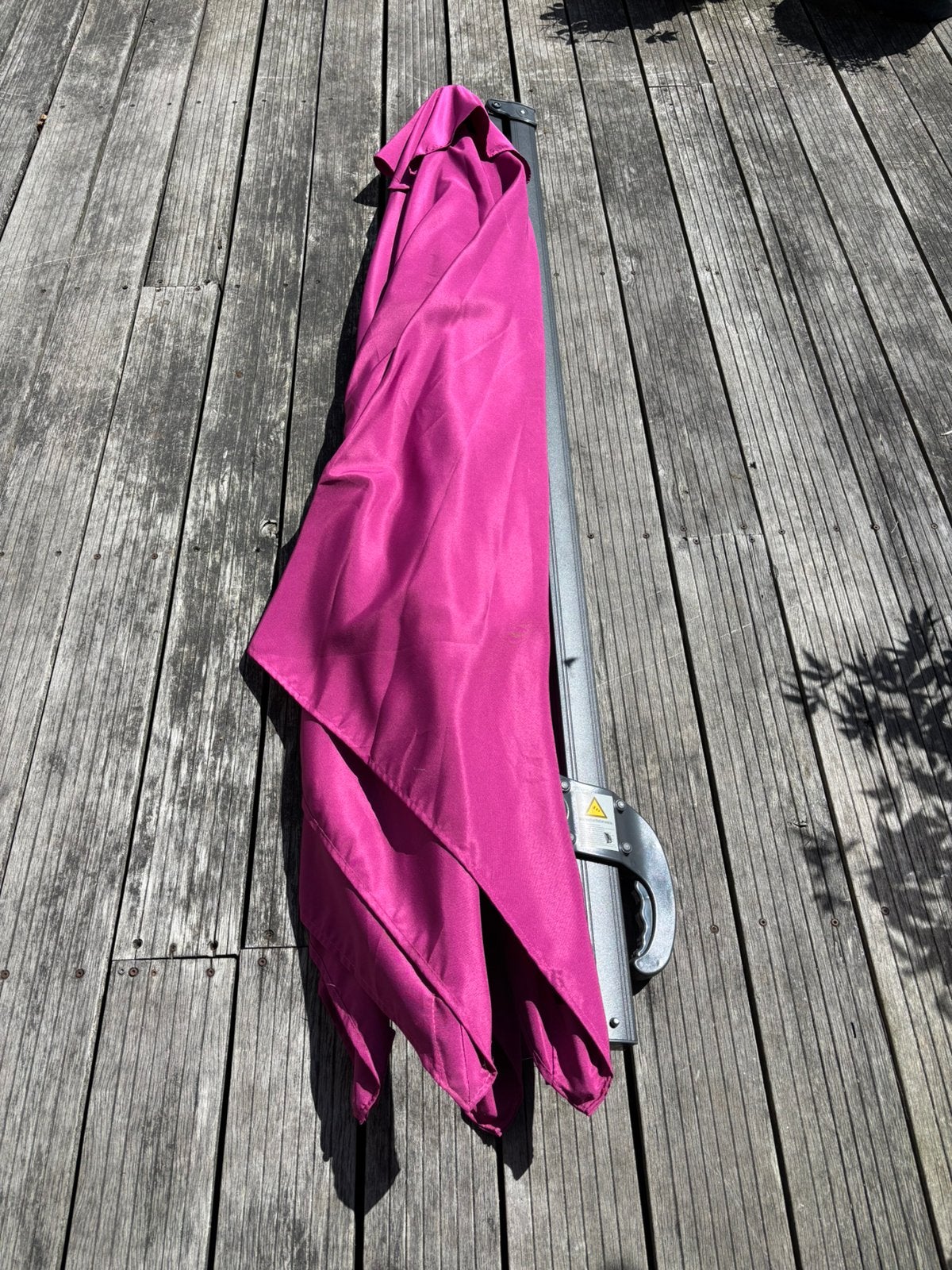 Parasol Schneider. Lees omschrijving!, Ophalen, Zo goed als nieuw, Zweefparasol