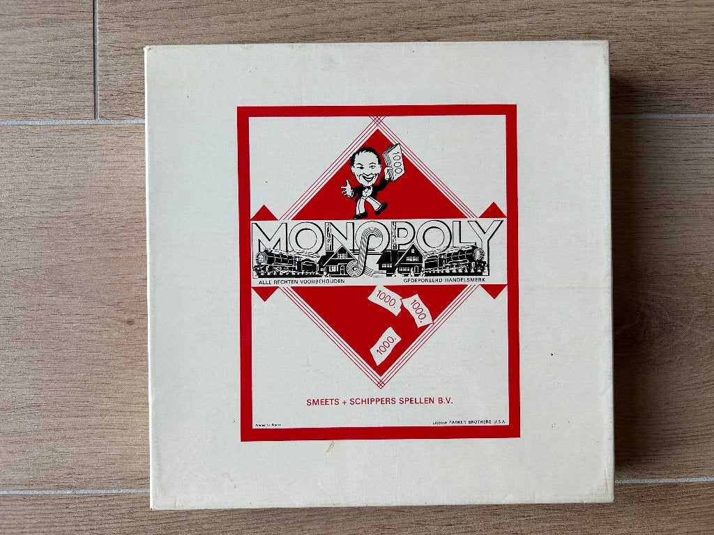 Monopoly, Hobby en Vrije tijd, Gezelschapsspellen | Bordspellen, Ophalen of Verzenden, Gebruikt, Smeets & Schippers