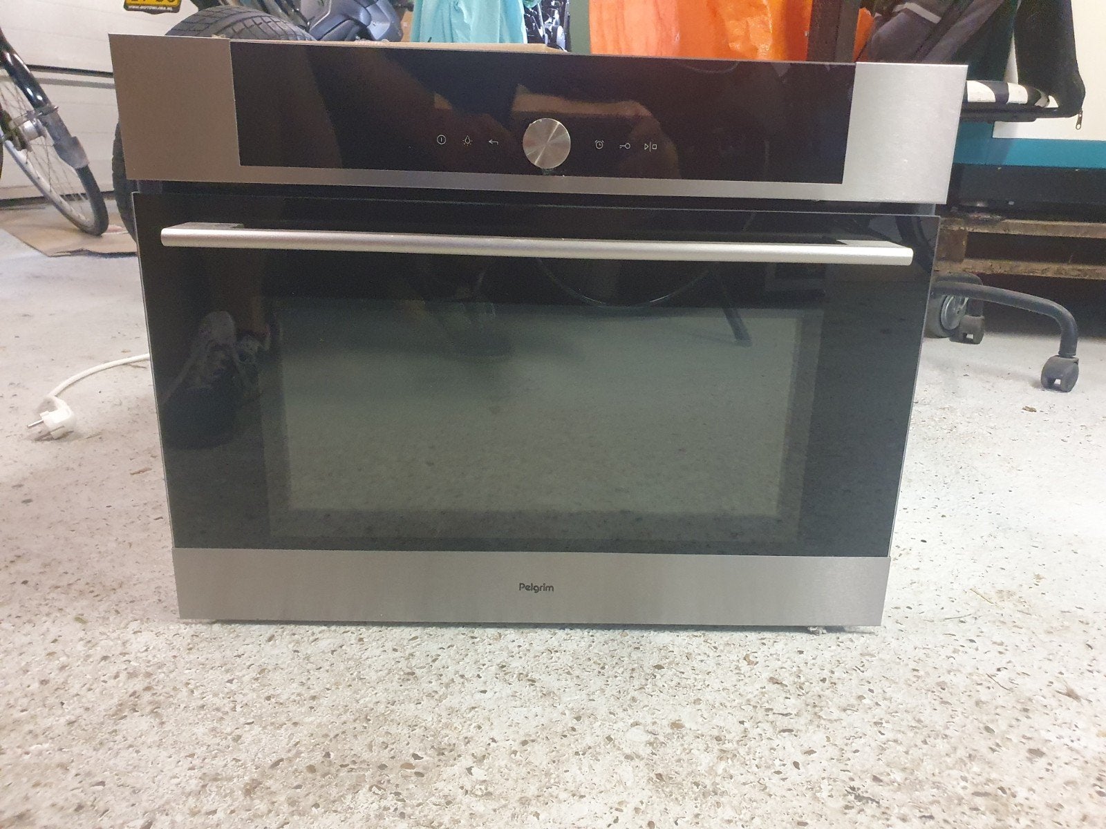 Pelgrim Inbouw Combimagnetron MAC614RVS met storing, Witgoed en Apparatuur, Magnetrons, Niet werkend, Inbouw, Combimagnetron, 60 cm of meer