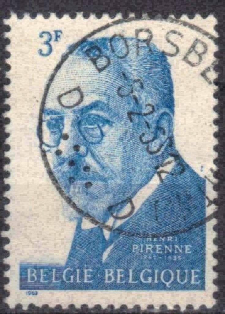 Belgie 1963 - Yvert/OBP 1240 - Henri Pirenne (ST), Postzegels en Munten, Postzegels | Europa | België, Verzenden, Gestempeld