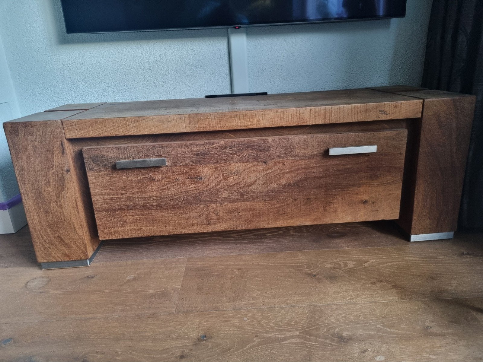 Tv meubel, Ophalen, Gebruikt, 25 tot 50 cm, Minder dan 100 cm