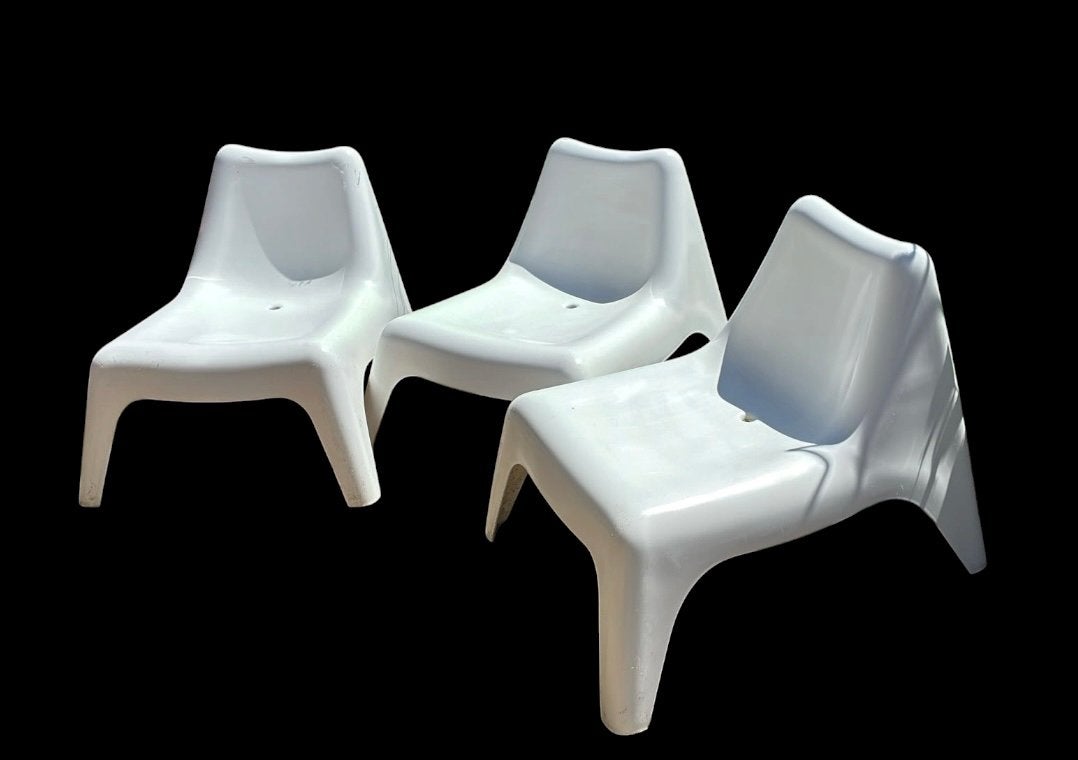 Tuinstoelen Ikea PS serie, Tuin en Terras, Tuinstoelen, Ophalen, Kunststof, Stapelbaar