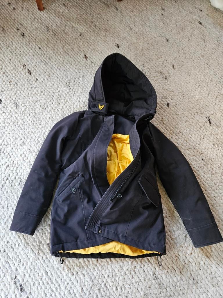 Airforce jas maat 152, Kleding | Dames, Jassen | Winter, Ophalen, Zo goed als nieuw, Maat 34 (XS) of kleiner, Zwart