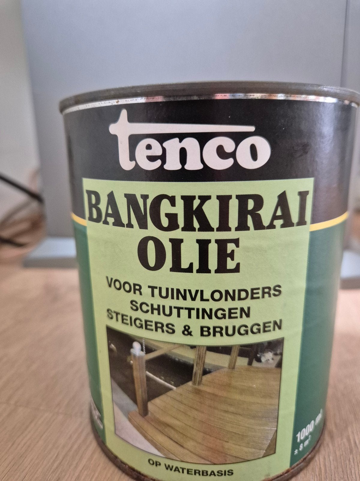 Tenco Bangkirai Olie, Ophalen