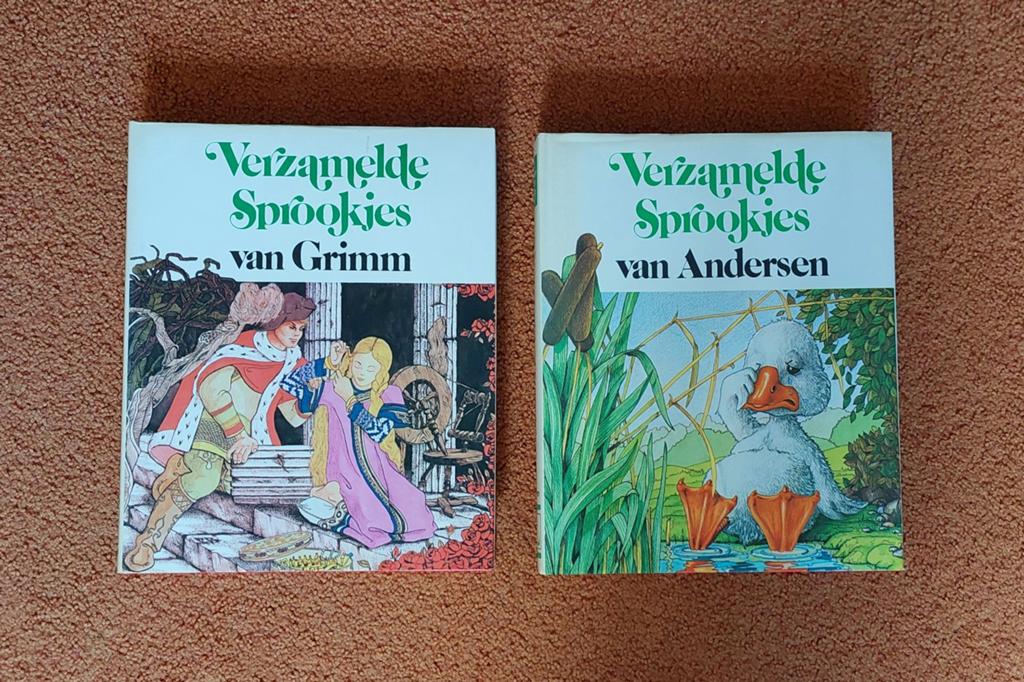 2 Sprookjesboeken Lecturama: Grimm & Andersen (harde kaft), Boeken, Sprookjes en Fabels, Ophalen of Verzenden, Gelezen, Gebroeders Grimm, Hans Christian Andersen