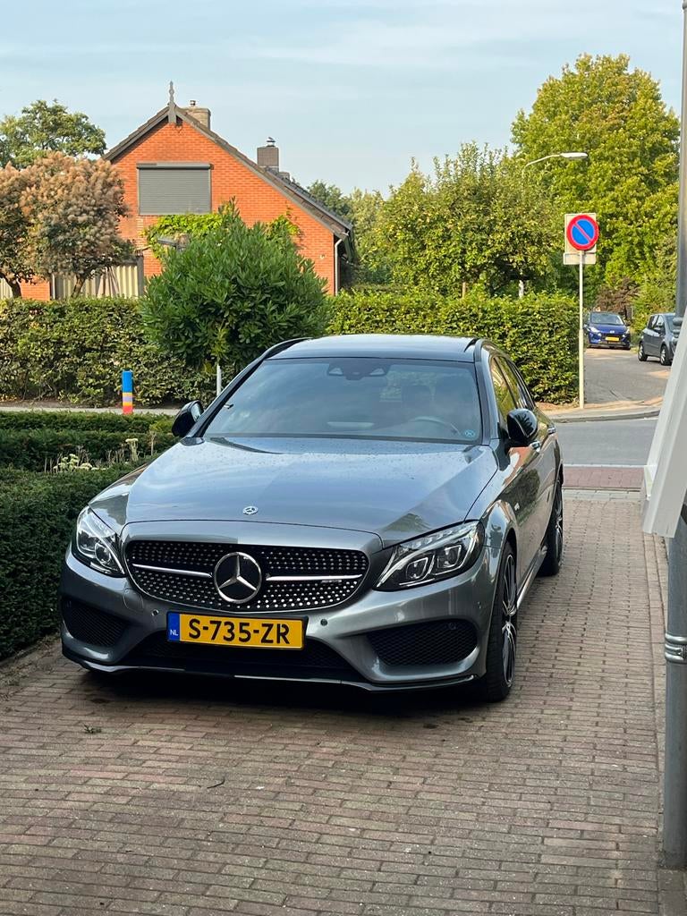 Mercedes-Benz C-Klasse C43 AMG 367pk 4MATIC 9G-TRONIC 2017, Auto's, Mercedes-Benz, Automaat, 1800 kg, 367 pk, 2996 cc