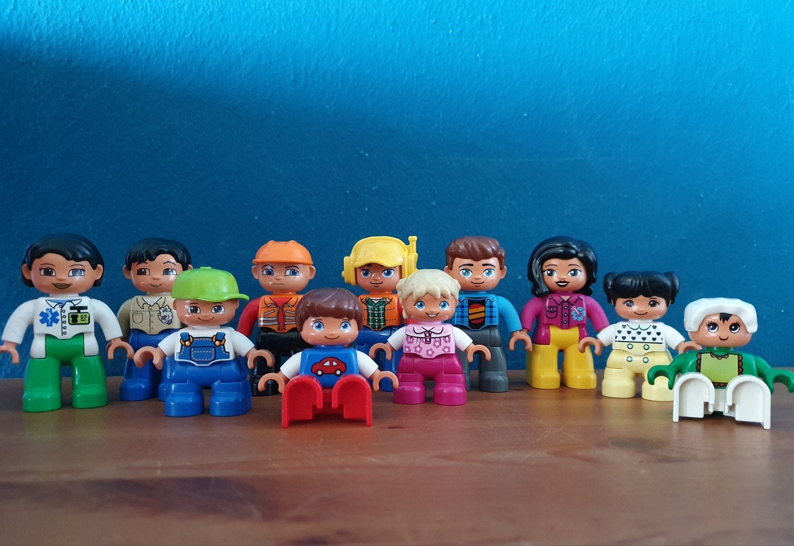 Duplo Poppetjes gezin familie popjes poppetje figuur, Kinderen en Baby's, Speelgoed | Duplo en Lego, Ophalen of Verzenden, Zo goed als nieuw