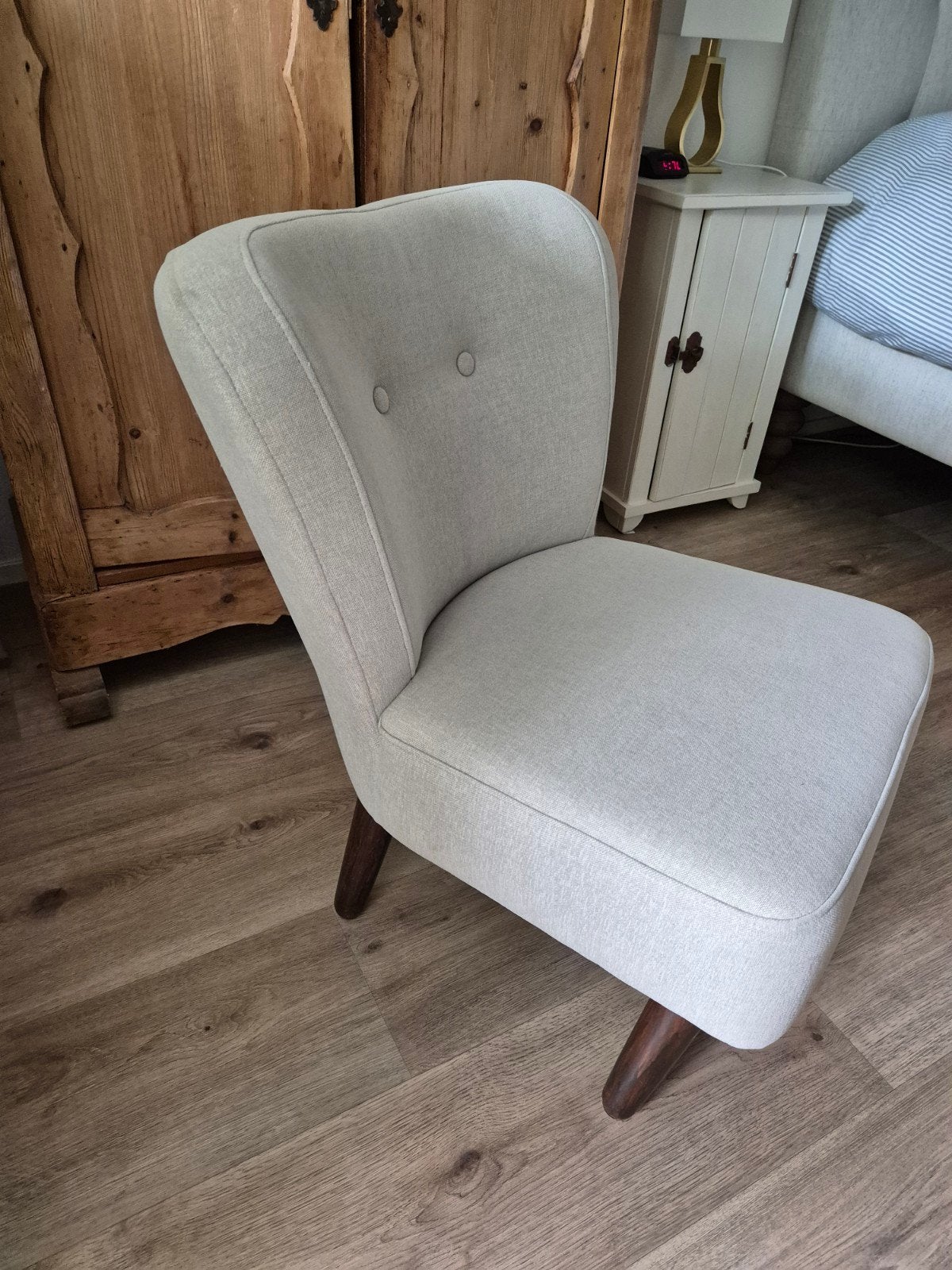 Kleine fauteuil, Ophalen, Minder dan 75 cm, Zo goed als nieuw, Stof