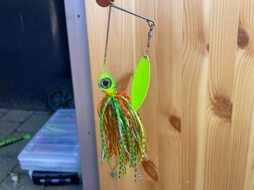 Spinnerbait, Ophalen of Verzenden, Gebruikt, Kunstaas