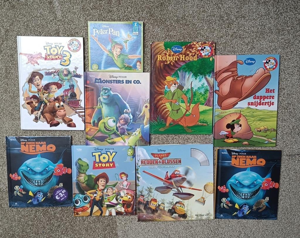 Diverse Disney Luisterboeken met CD's, Boeken, Ophalen of Verzenden, Disney, Cd, Kind