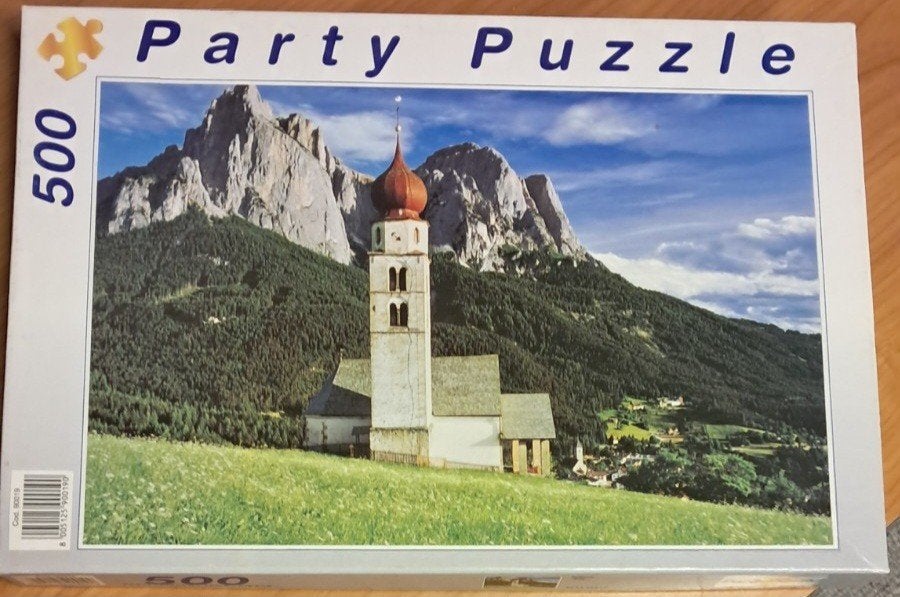Dolomiti Italië Party Puzzel 500 stukjes, Ophalen of Verzenden, 500 t/m 1500 stukjes, Gebruikt, Legpuzzel