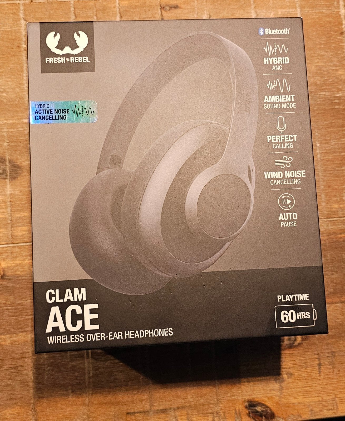 Fresh 'n Rebel Clam Ace Draadloze Over-ear Koptelefoon, Audio, Tv en Foto, Koptelefoons, Ophalen of Verzenden, Nieuw, Overige merken