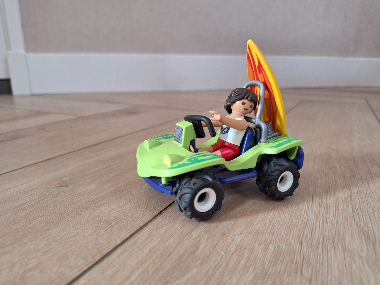 Playmobil 6982 Strandbuggy met surfer, Ophalen of Verzenden, Gebruikt, Complete set