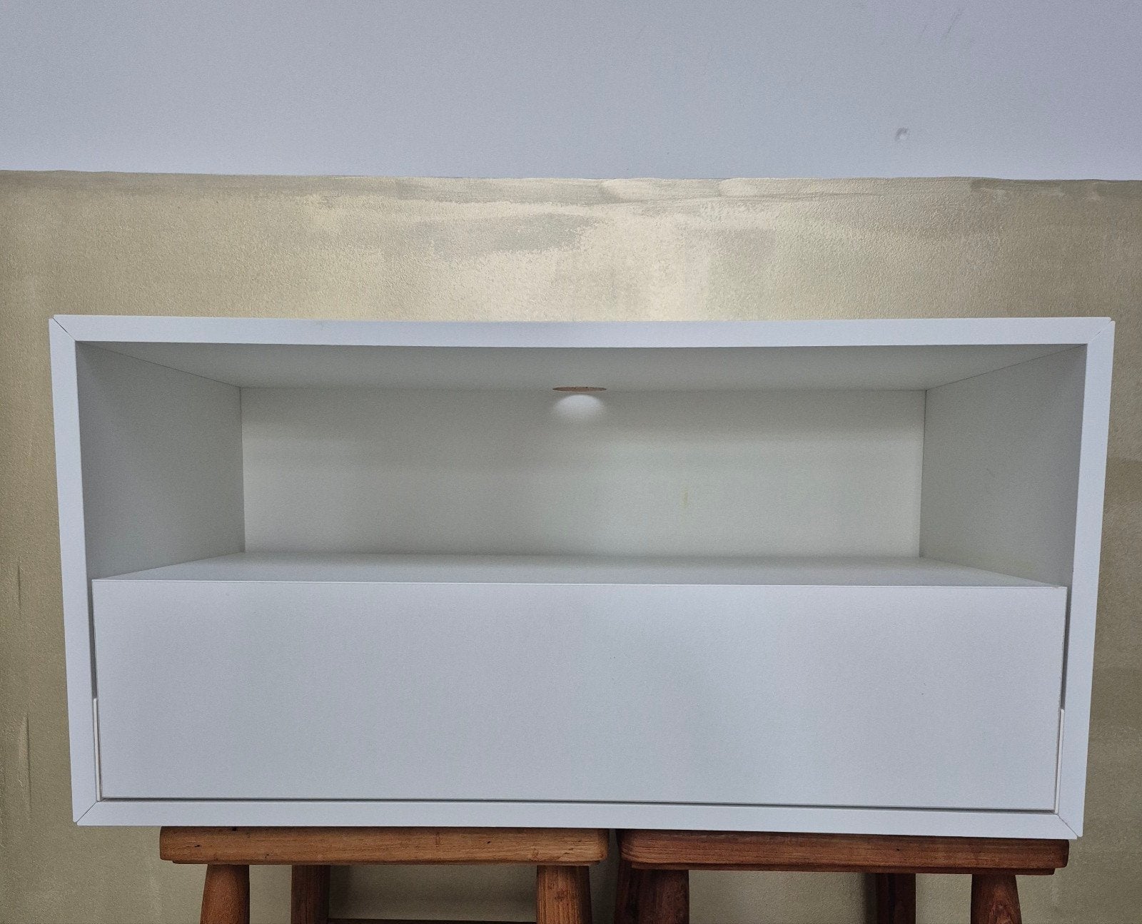 Ikea Eket mediaplank wit, Ophalen, Minder dan 50 cm, Zo goed als nieuw, Minder dan 100 cm