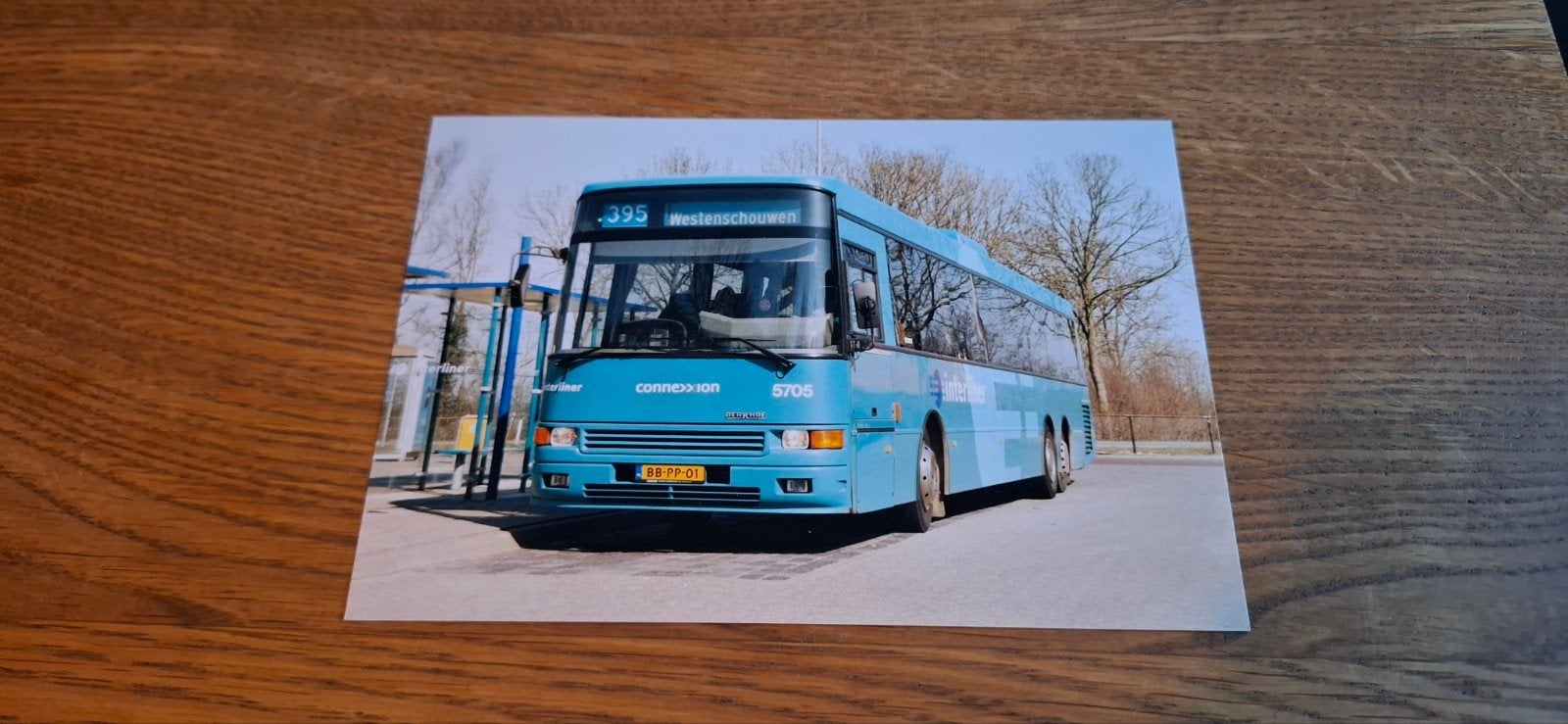 Bus foto Connexxion 5705 - Zierikzee 2003, Ophalen of Verzenden, Zo goed als nieuw, Bus of Metro, Overige typen