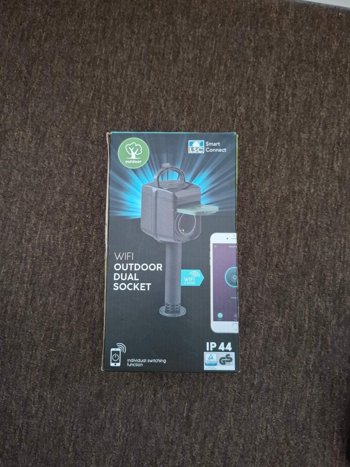 LSC Smart Connect Wifi Buiten Dubbel Stopcontact, Ophalen of Verzenden, Nieuw