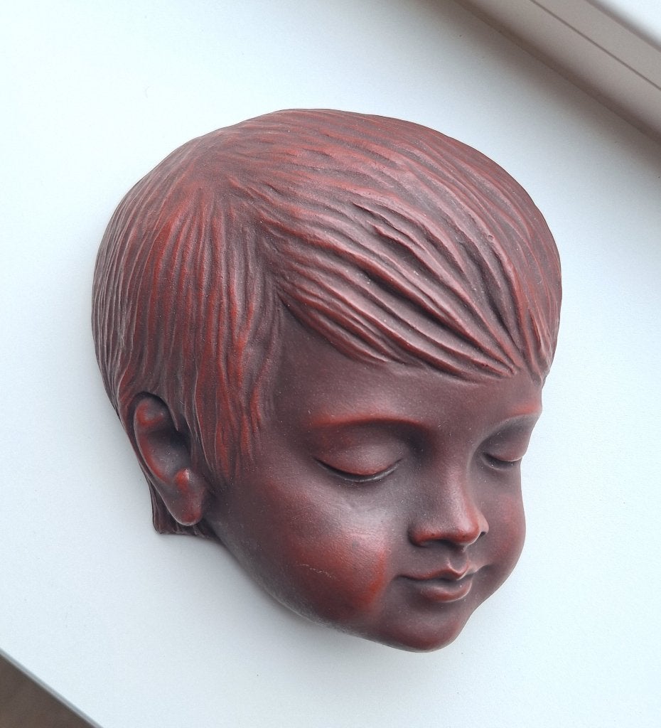 Prachtig vintage Achatit West Germany wand masker., Ophalen of Verzenden, Huis en Inrichting