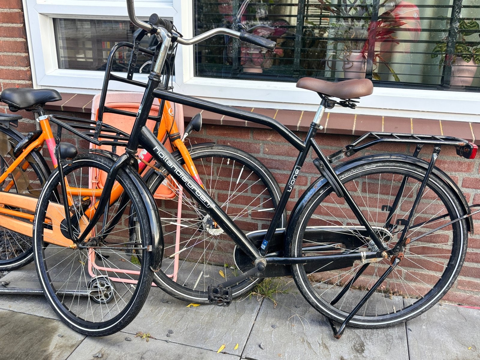 Herenfiets, Ophalen, Gebruikt, Minder dan 10 versnellingen, Overige merken