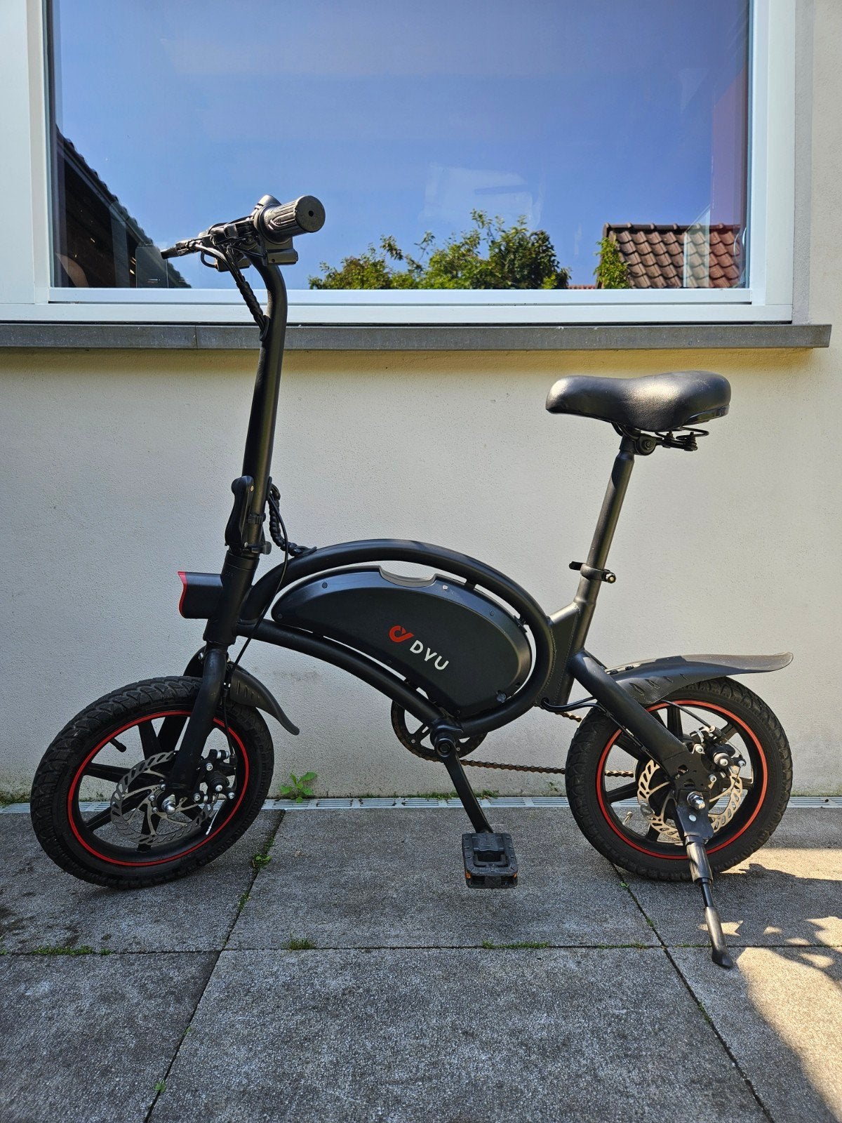 DYU D3F+ opvouwbare elektrische fiets - Zo goed als nieuw, Overige merken, Ophalen of Verzenden, Zo goed als nieuw, Minder dan 47 cm