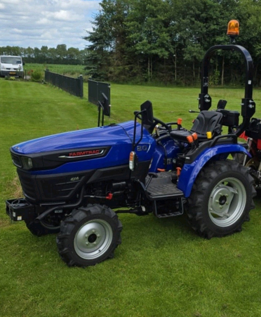 Farmtrac mini tractor diesel hef pto hydroliek 4x4, Ophalen, 120 cm of meer