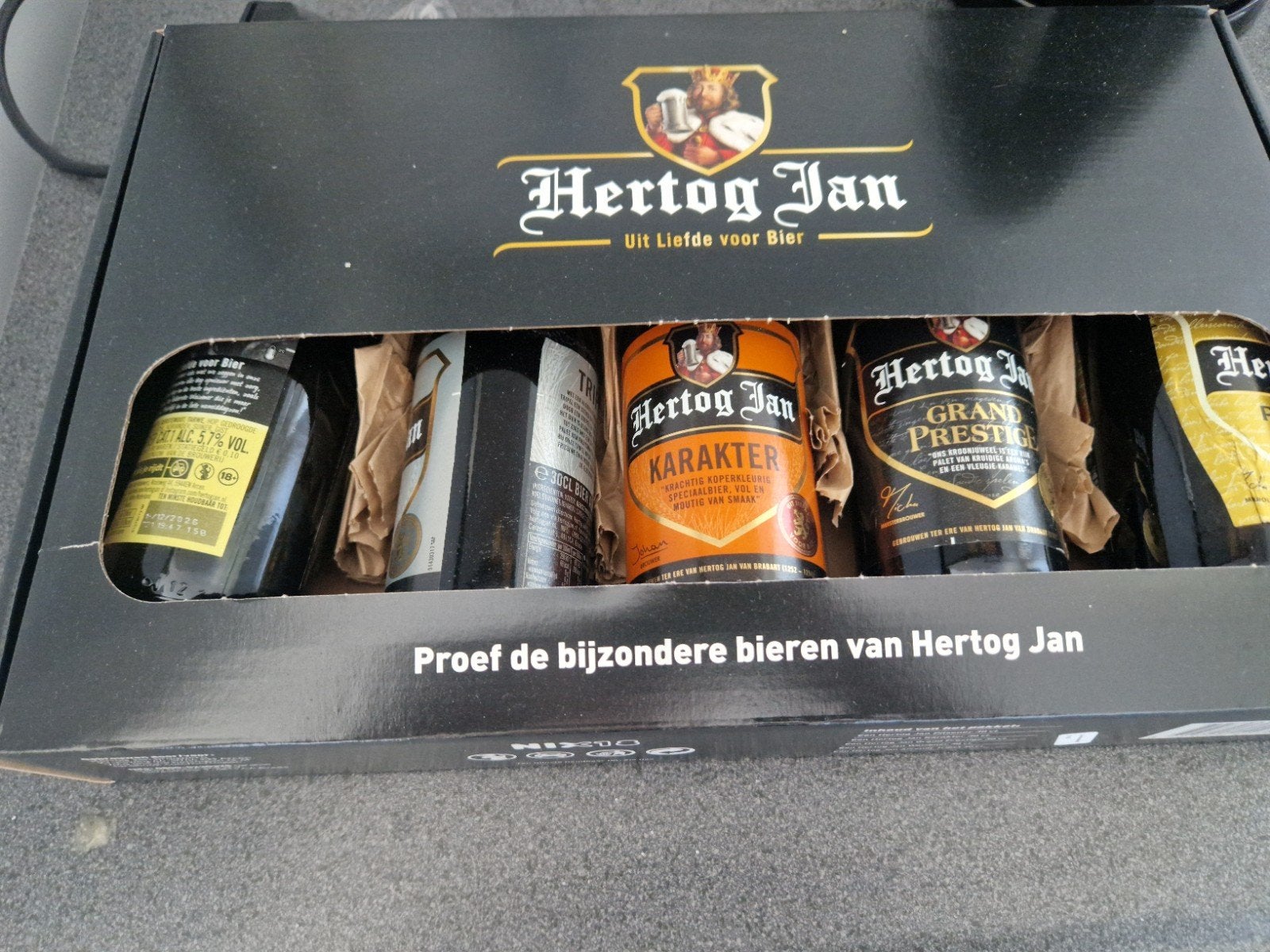 Bier hertog Jan pakket, Verzamelen, Biermerken, Ophalen, Nieuw, Flesje(s), Hertog Jan