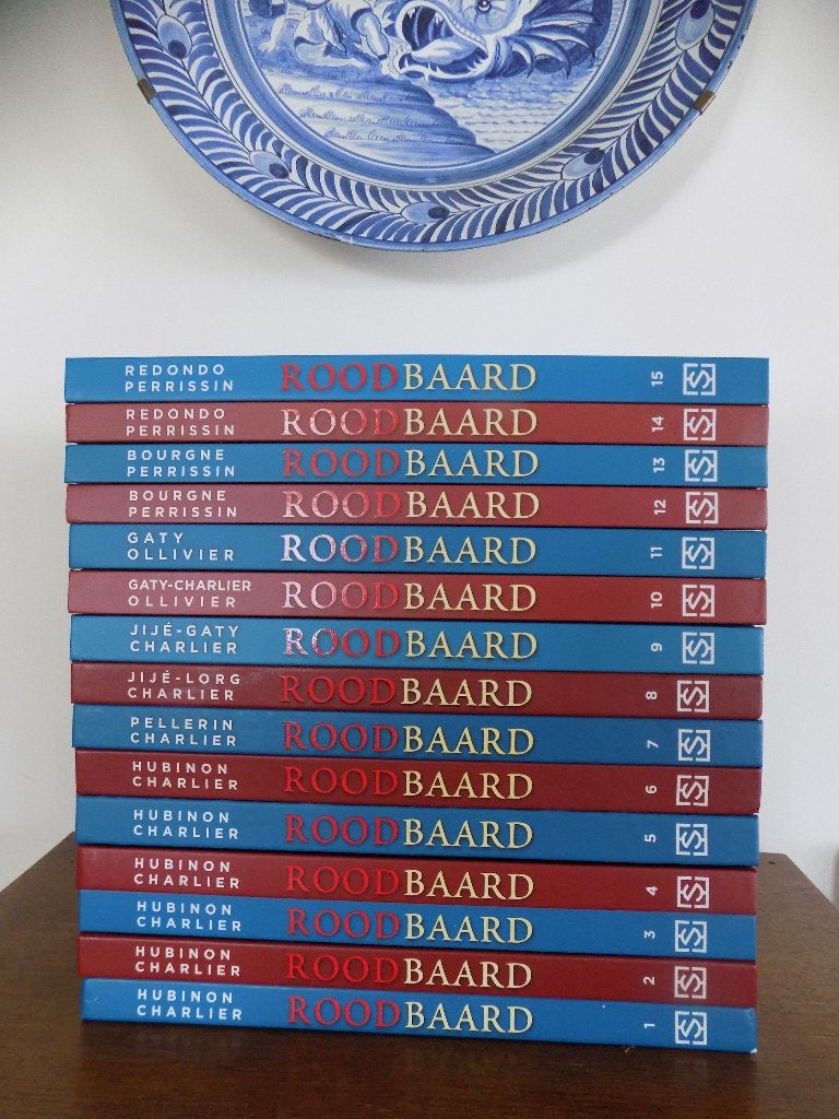 Roodbaard ~ Complete serie Integrale hardcovers 1 t/m 15, Boeken, Stripboeken, Complete serie of reeks, Ophalen of Verzenden, Zo goed als nieuw