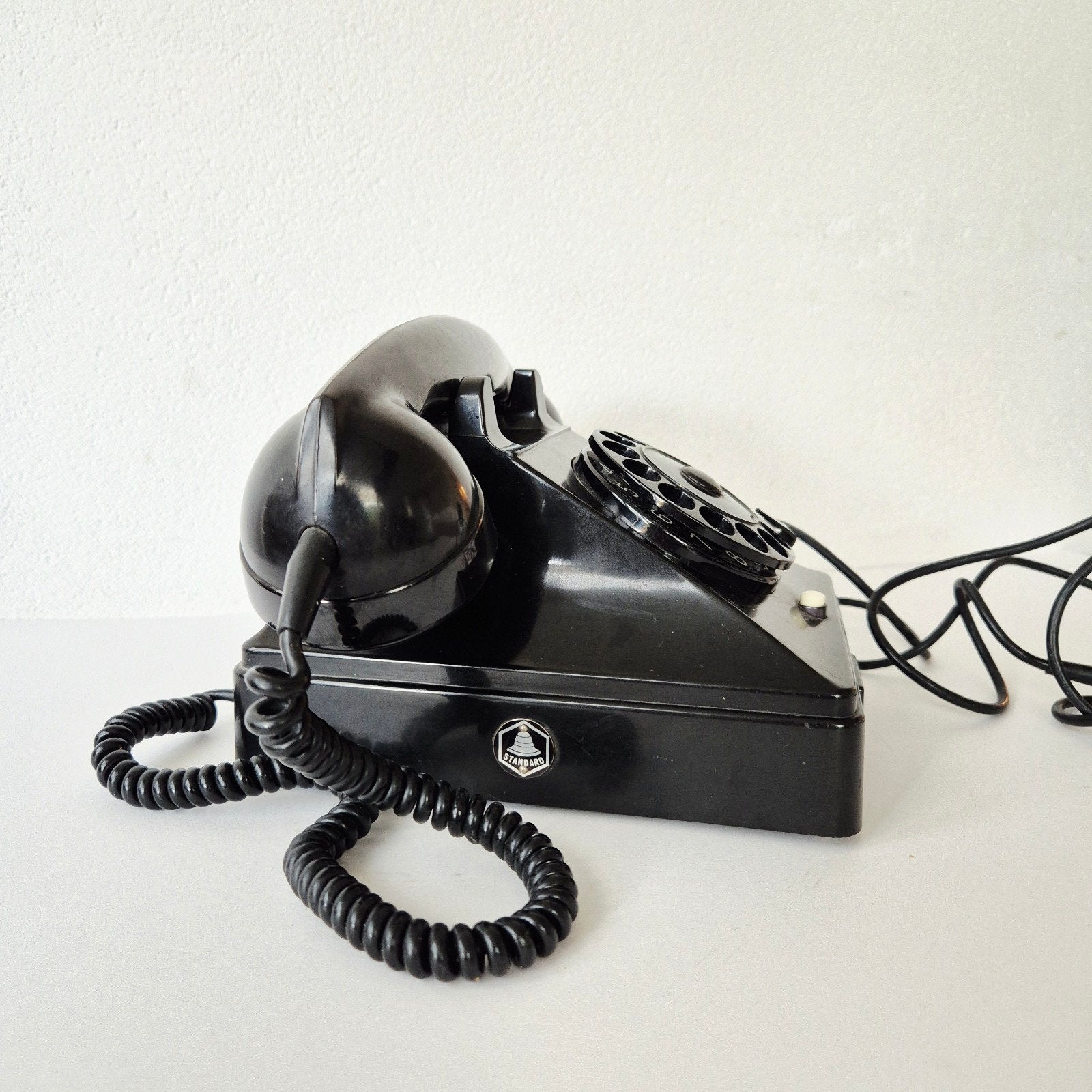 PTT bakeliet telefoon type 51 Standard Electric, Telecommunicatie, Vaste telefoons | Niet Draadloos, Ophalen of Verzenden, Gebruikt