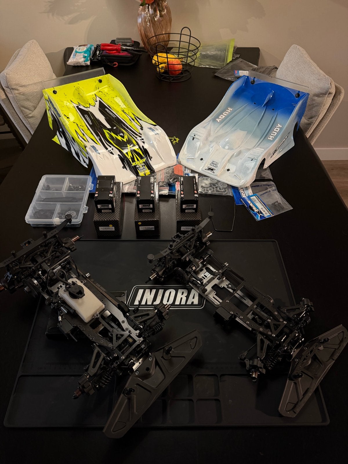 Xray 1:8 RX8 Nitro & RX8E RC Auto's met onderdelen, Hobby en Vrije tijd, Ophalen of Verzenden, Zo goed als nieuw, Auto onroad