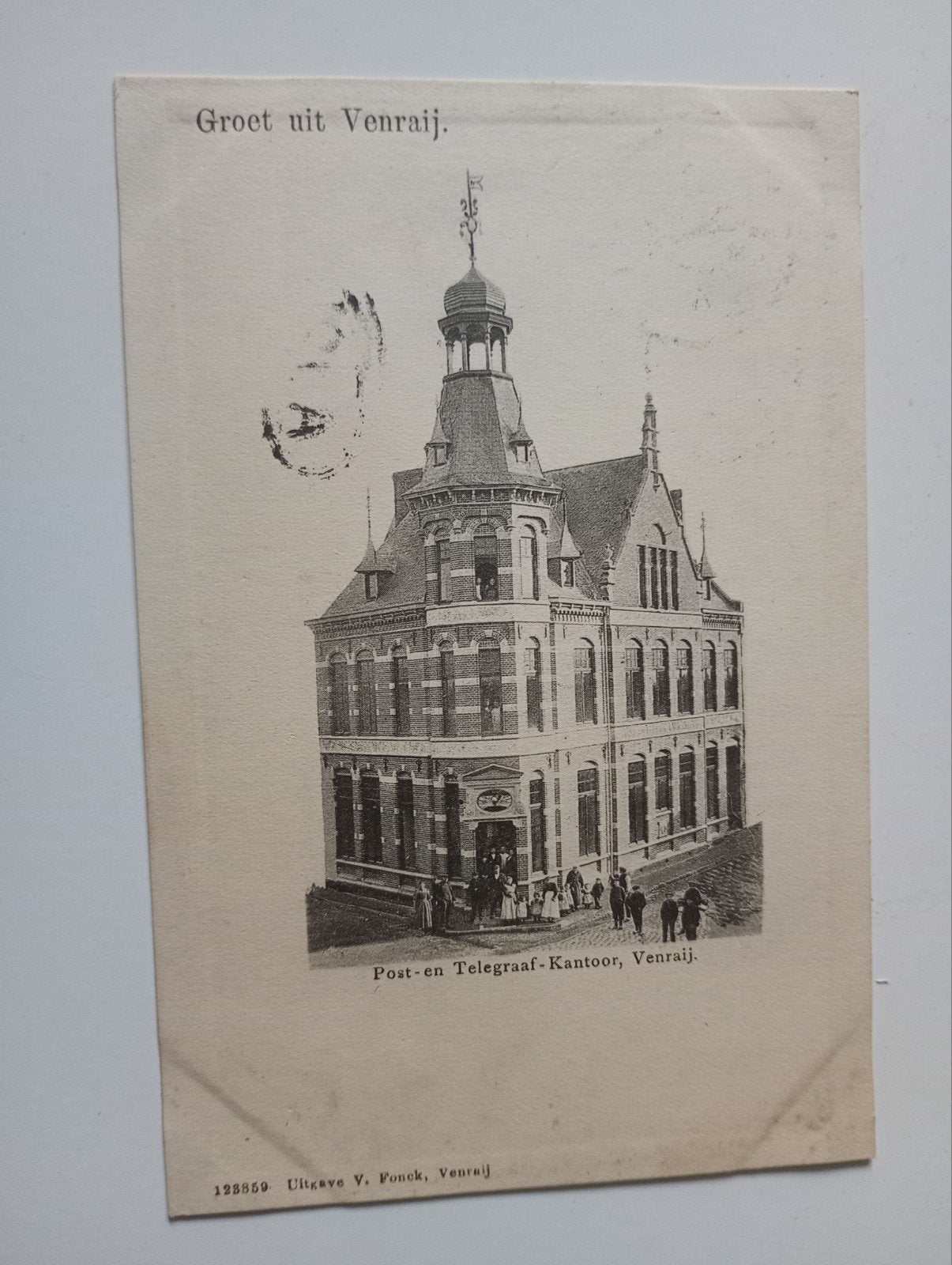 Venray Postkantoor 1909, Ophalen of Verzenden, Voor 1920