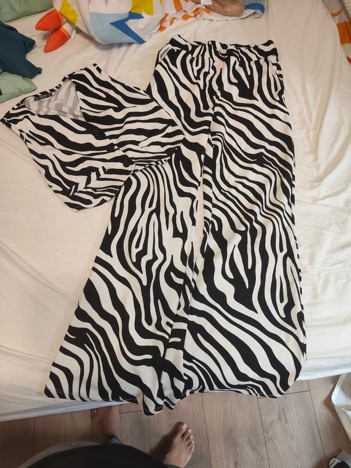 MISTIX Zebra Print Jumpsuit Maat S, Kleding | Dames, MISTIX, Ophalen of Verzenden