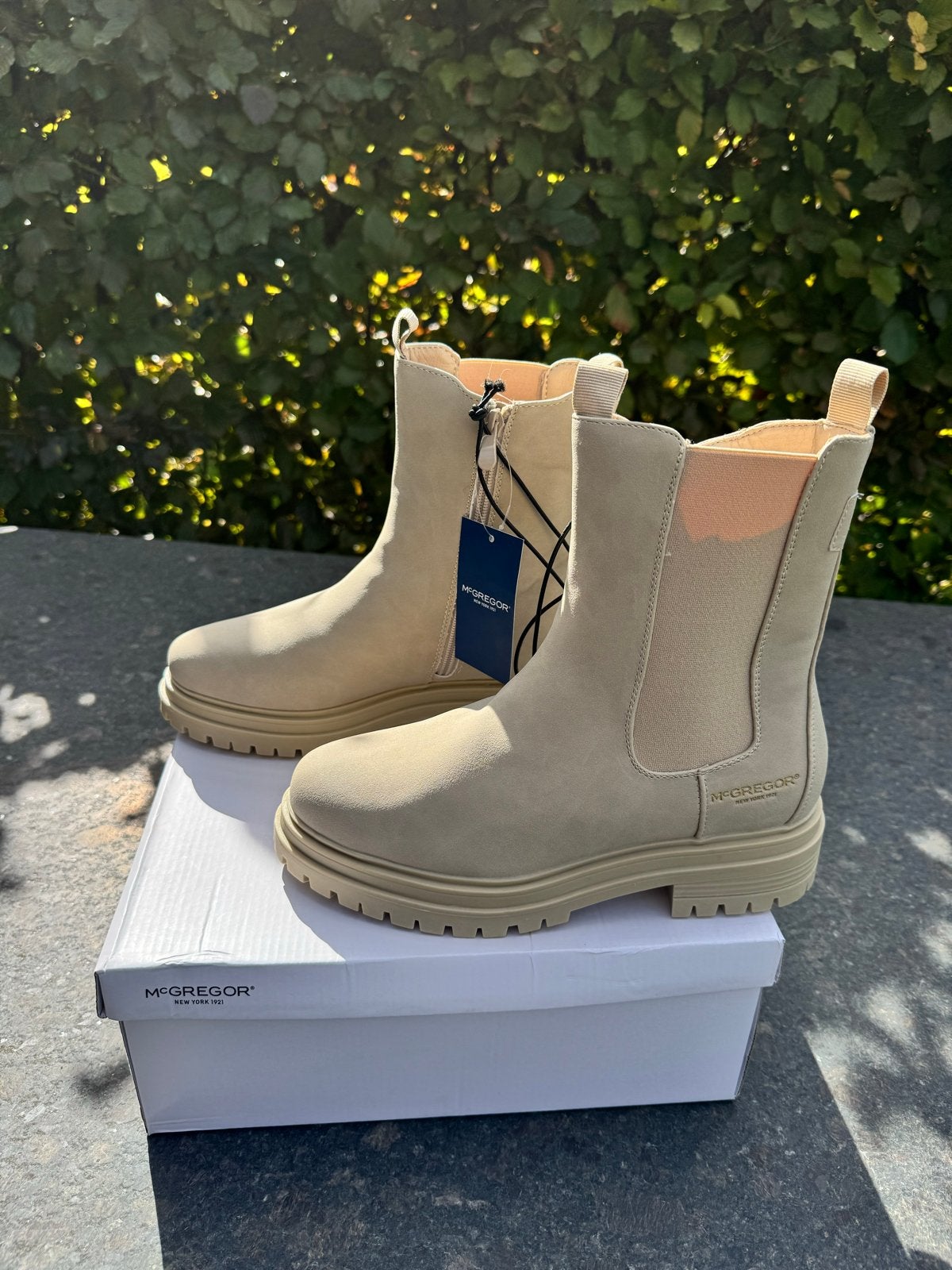 McGregor dames boots beige - 39 nieuw, Ophalen of Verzenden, Nieuw, Beige, Lage of Enkellaarzen