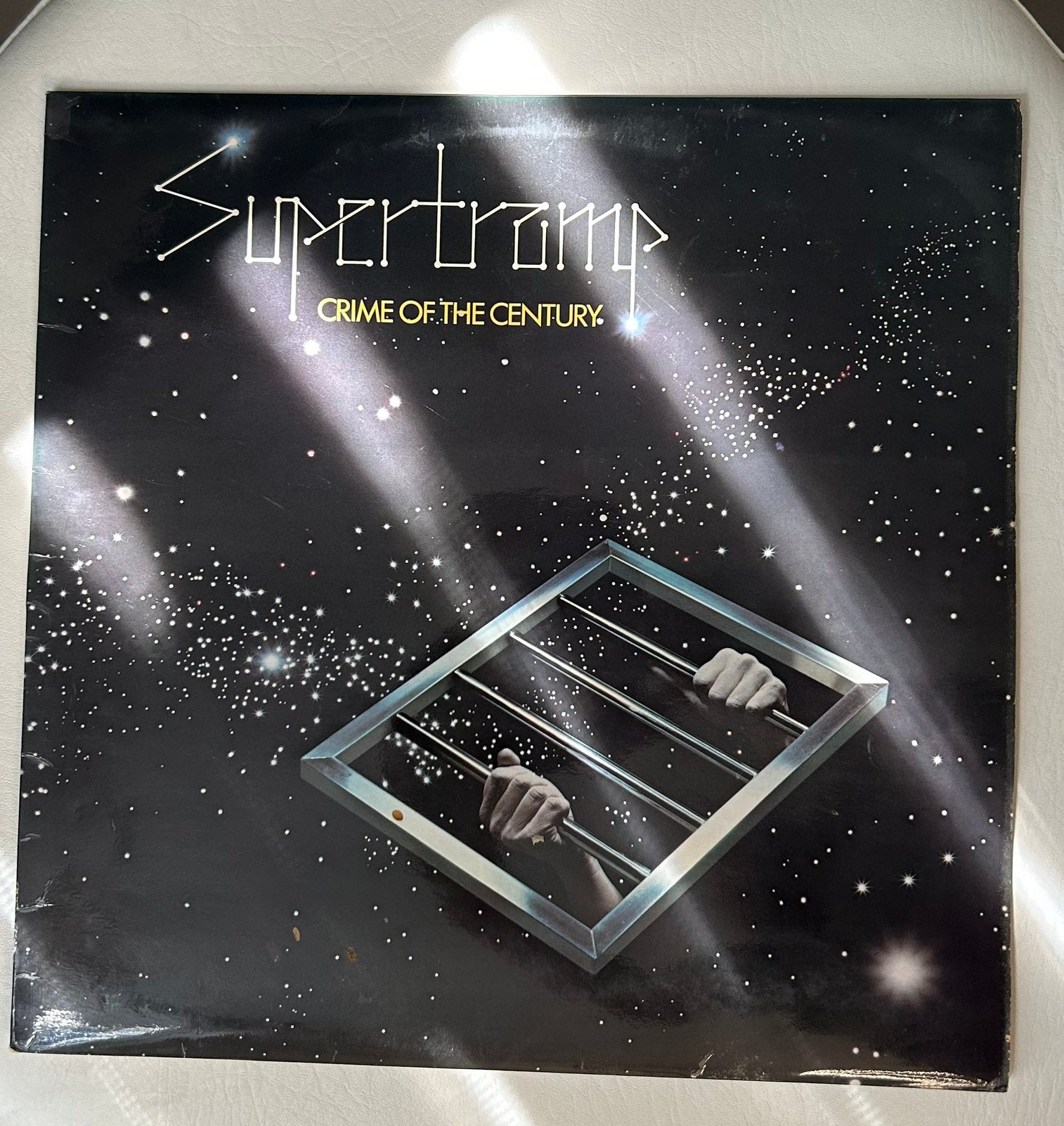 LP Supertramp crime of the century, Inclusief binnenhoes, Ophalen of Verzenden, Gebruikt, 12 inch