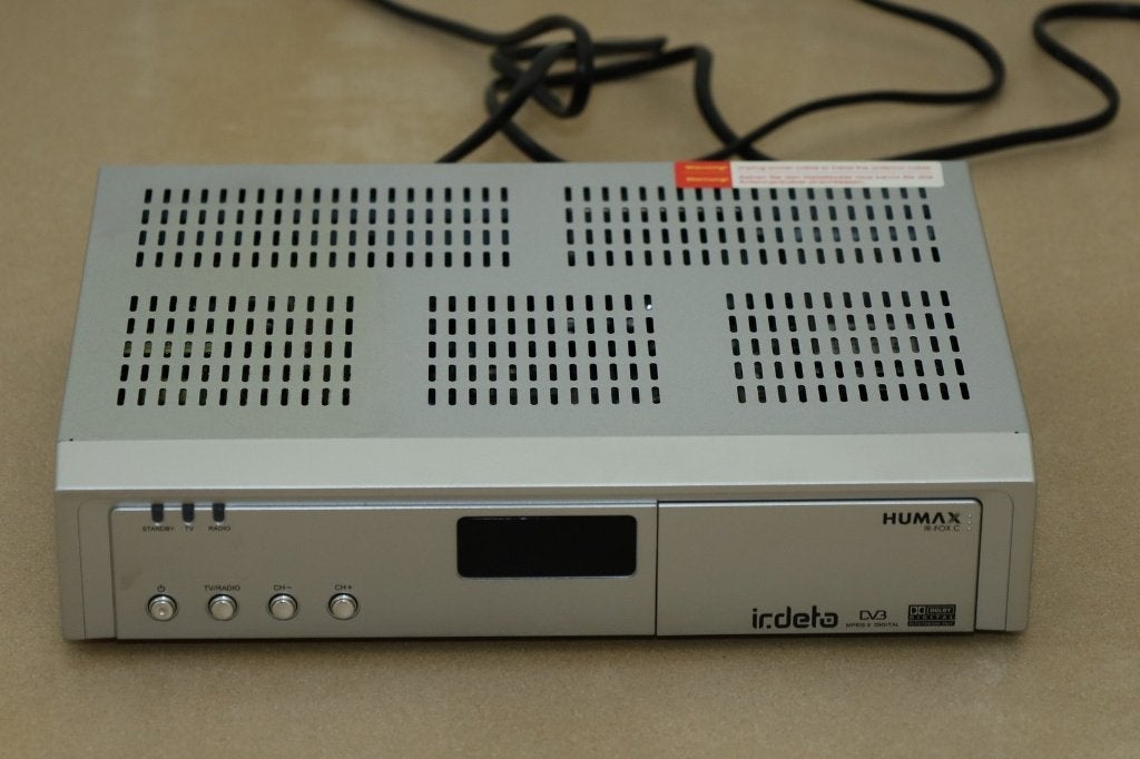 Humax IR-Fox-C decoder-digitale ontvanger, Ophalen of Verzenden, Gebruikt, Decoder