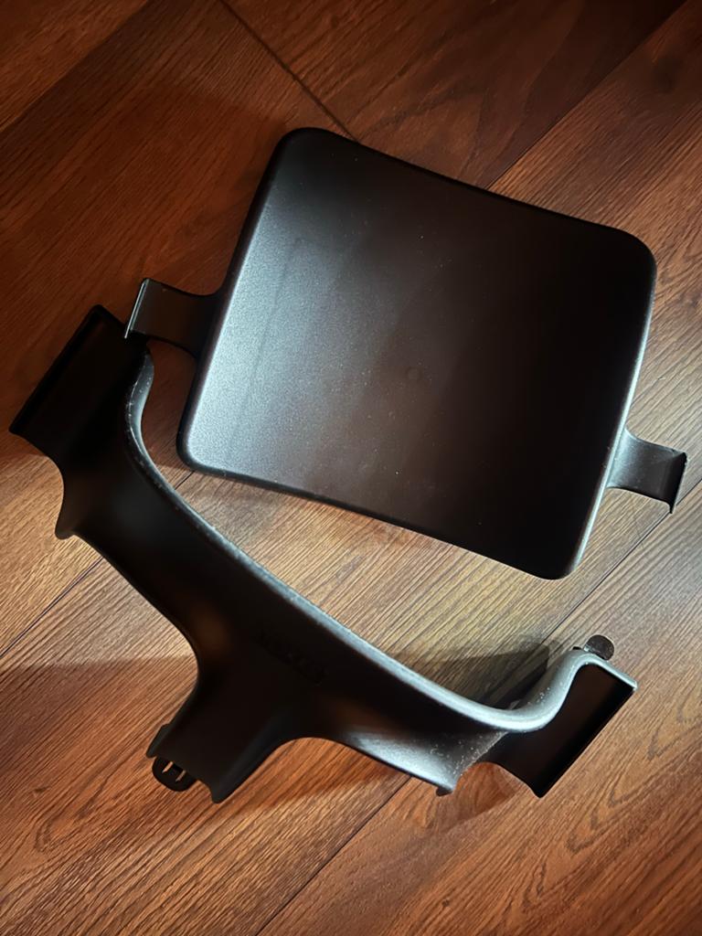 Stokke Tripp Trapp Baby Set  - Zwart, Kinderen en Baby's, Kinderstoelen, Ophalen of Verzenden, Zo goed als nieuw, Meegroeistoel