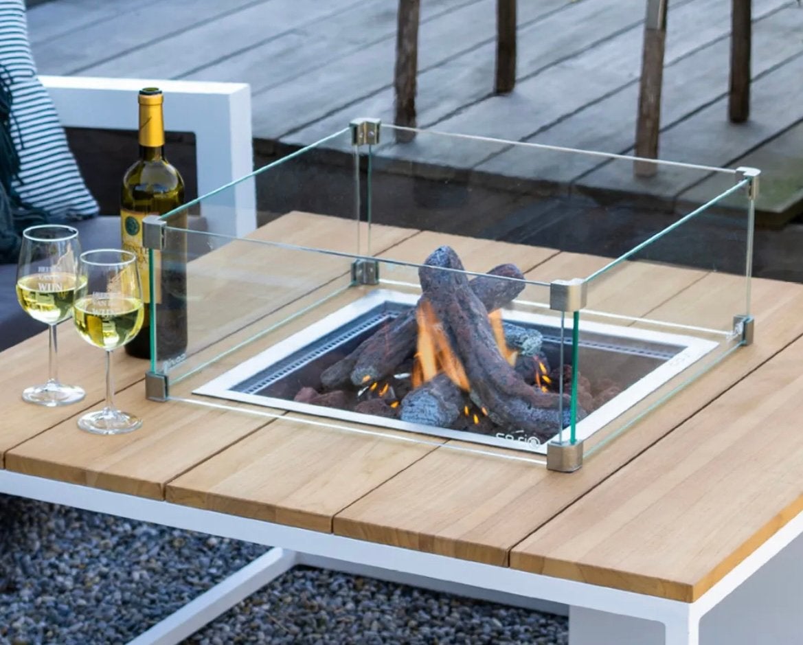 Cosi Cosiburner tafelhaard/tuinhaard met glasombouw, Tuin en Terras, Ophalen, Nieuw